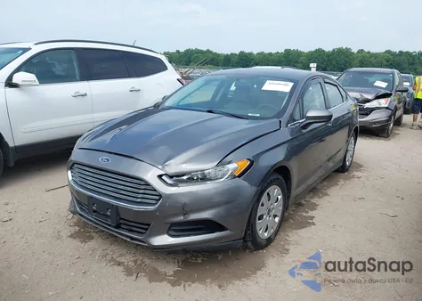 2013 Ford Fusion S из США, поврежденный, VIN 3FA6P0G75DR364564